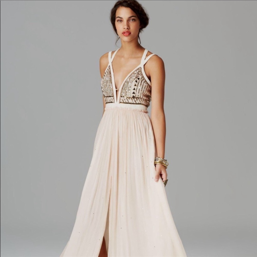 Free People Maxi Dress - Golden Chalice